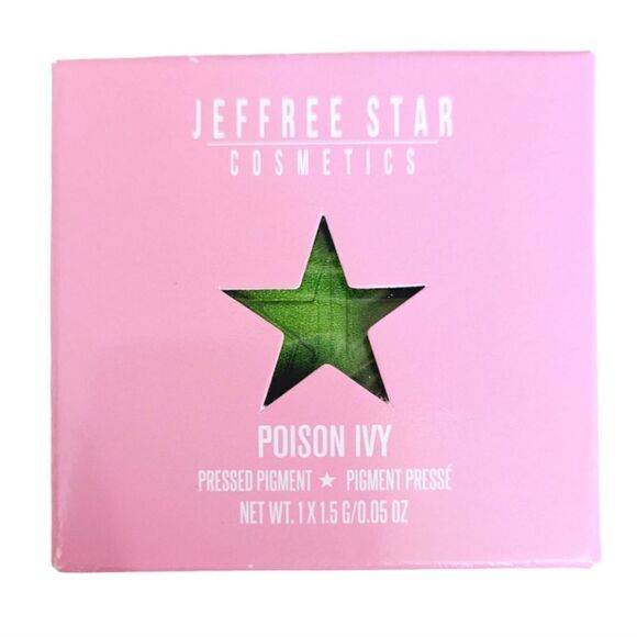 Jeffree Star Cosmetics Pressed Pigment Metallic Eyeshadow Refill in Poison Ivy - Picture 2 of 10
